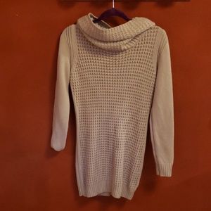 Knit sweater dress